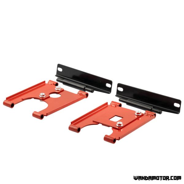 Seat brackets Z50M red